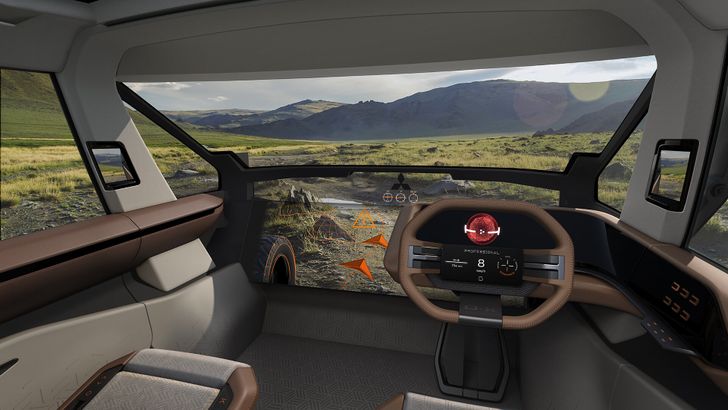 Интерьер Mitsubishi D:X Concept