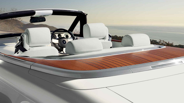 Rolls-Royce Phantom Drophead с тиковым настилом