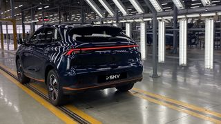 Производство Evolute i-Sky