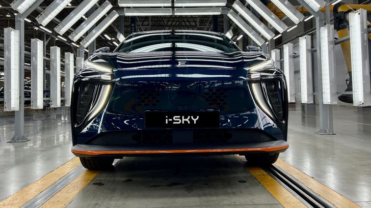 Производство Evolute i-Sky