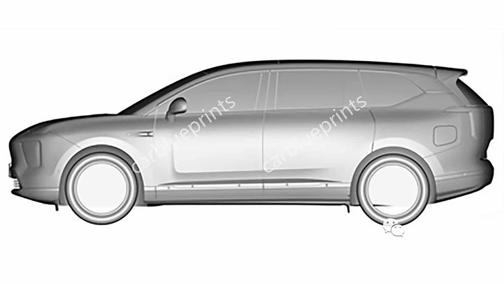 Флагманский внедорожник GAC Hyper. Патентные изображения/Carblueprints