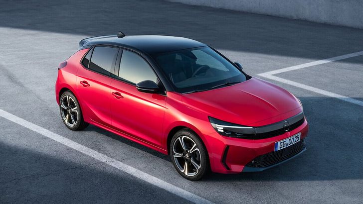 Платформа гибридной версии Opel Corsa