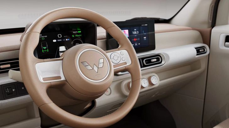 Hongguang MINI EV Macaron третьего поколения