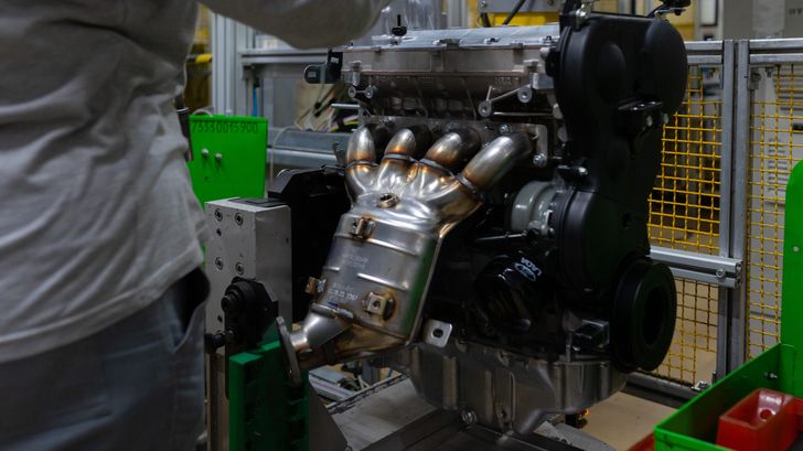 Производство двигателя LADA 1.8EVO