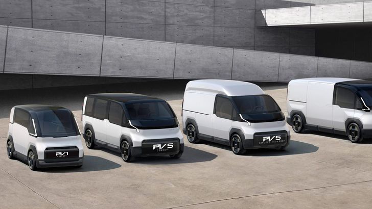 Семейство модульных автомобилей PBV