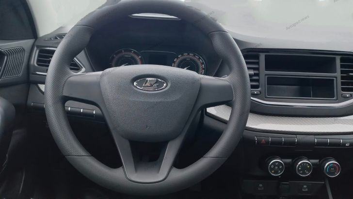 Интерьер LADA Vesta без подушек безопасности