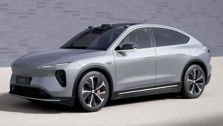 В Россию привезли новый электрический кроссовер Nio. Сколько он стоит