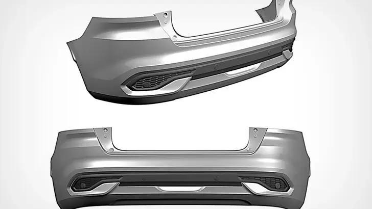 Задний бампер LADA Iskra