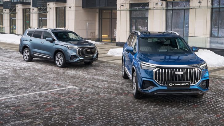 В России с января подскочили цены почти на все кроссоверы Geely. Сколько стоят Atlas, Cityray, Okavango и другие модели