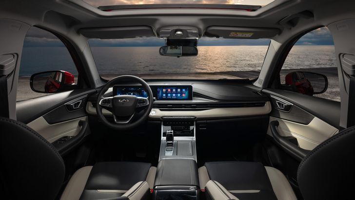 Интерьер Chery Tiggo 4 Pro 18 years edition