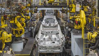 Производство автомобилей Nissan