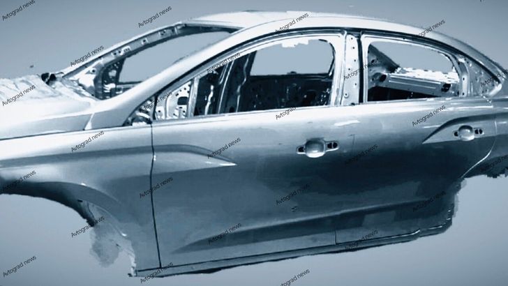 Кузов седана LADA Iskra