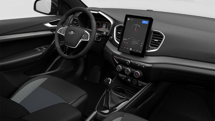 Интерьер LADA Vesta с АТ