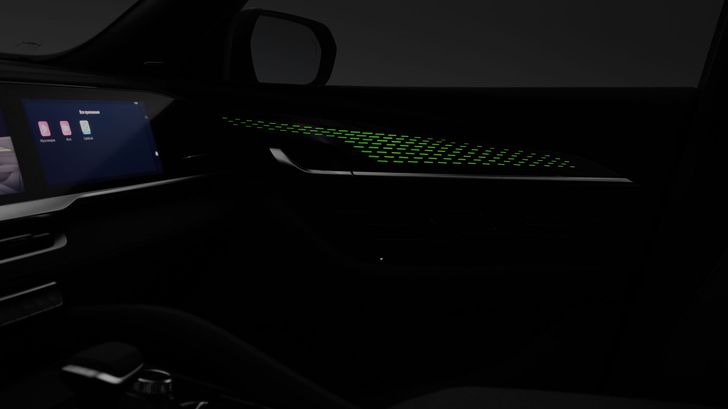 Интерьер Geely Monjaro