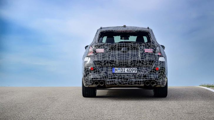 Прототип BMW X3 2025 года