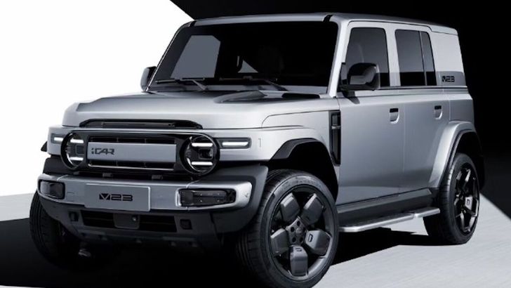 Chery представила новый электрический внедорожник iCar V23