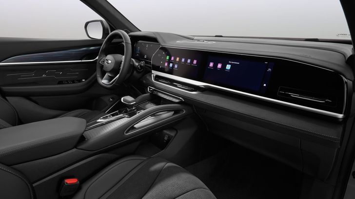 Интерьер Geely Monjaro