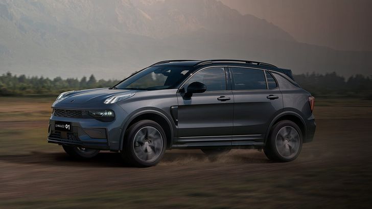 Представлен обновленный  кроссовер Lynk & Co 01 2024 года. Что изменилось