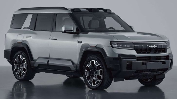 В Китае рассекретили новый брутальный EREV-внедорожник BYD