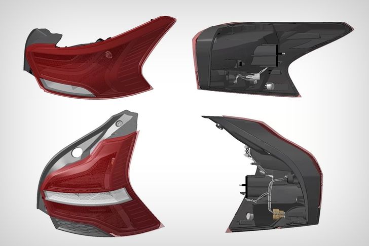 Задние фонари LADA Iskra