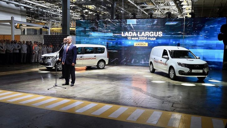 LADA Largus на заводе в Ижевске