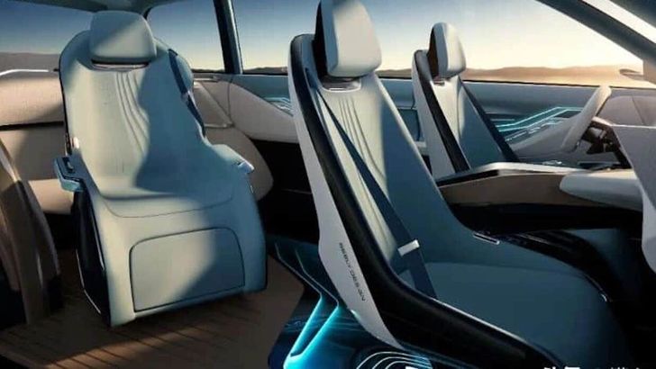 Салон Geely Galaxy Starship