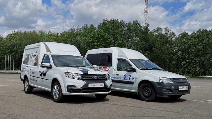Новый LADA Largus модифицировали во вместительный фургон. Что в нем особенного