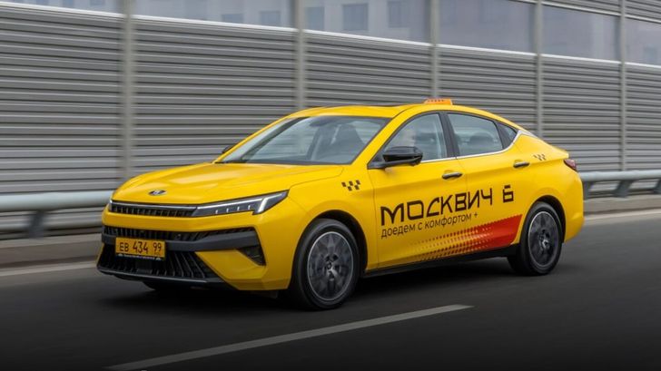 «Москвич 6» в такси