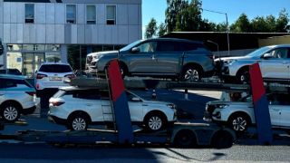 Кроссоверы VGV на автовозе