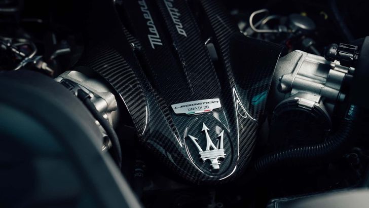 Двигатель Maserati MC20 Icona и MC20 Leggenda