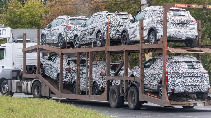 Автовоз с новыми Renault Sandero Stepway