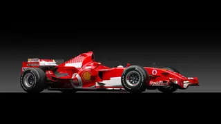 Болид Ferrari F1 Михаэля Шумахера