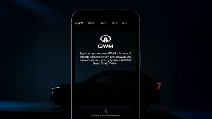 Мобильное приложение GWM