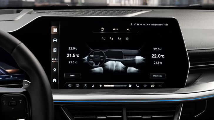 Интерьер Haval F7x
