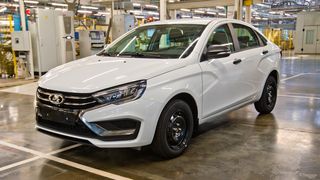 LADA Vesta с ручным управлением