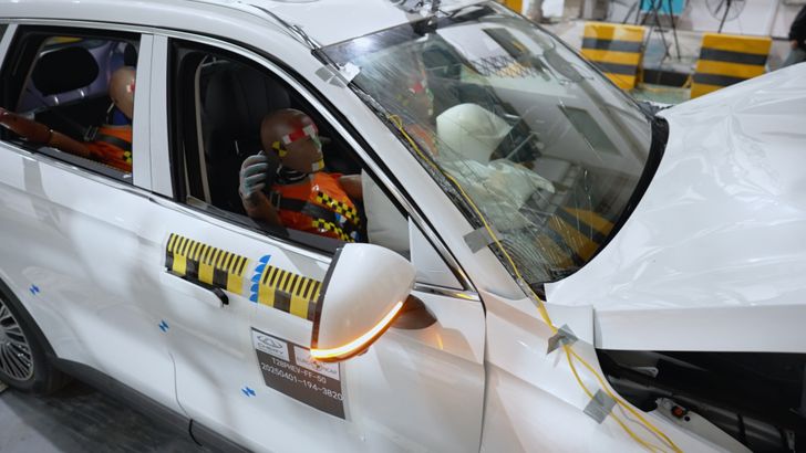 Краш-тест Chery Tiggo 9