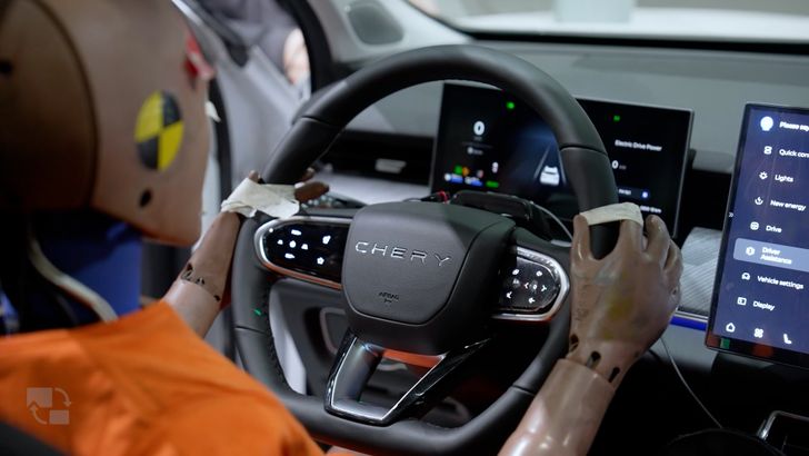 Краш-тест Chery Tiggo 9