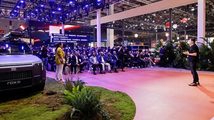 Презентация ROX Motor в Шанхае