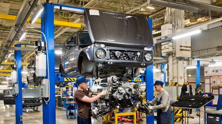Производство LADA Niva Bronto