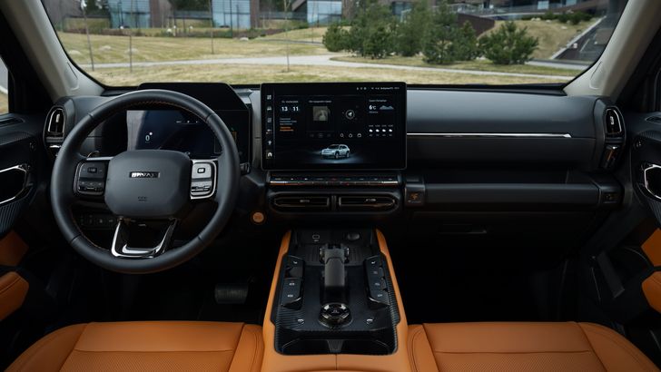 Интерьер Haval F7