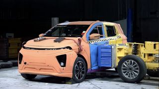 Краш-тест электромобиля «Атом»