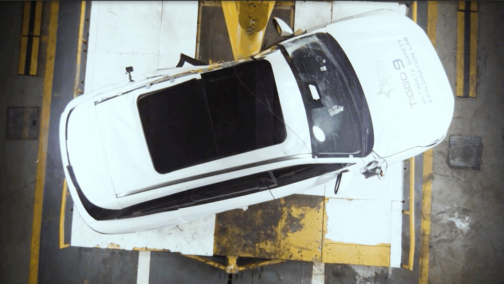 Краш-тест Chery Tiggo 9