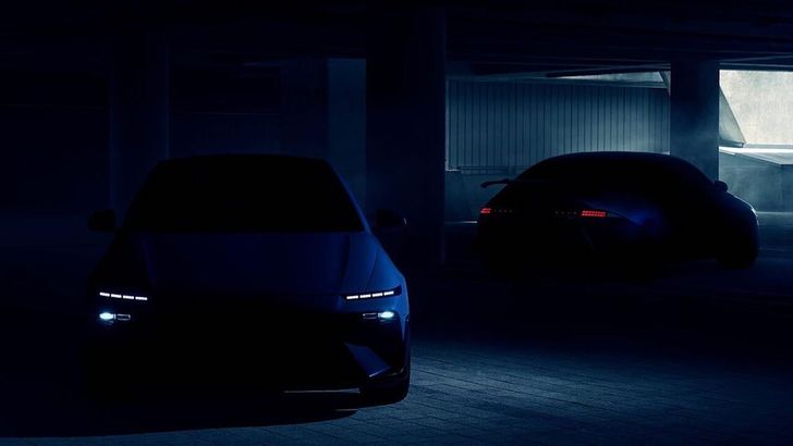 Тизер Hyundai Ioniq 6 N
