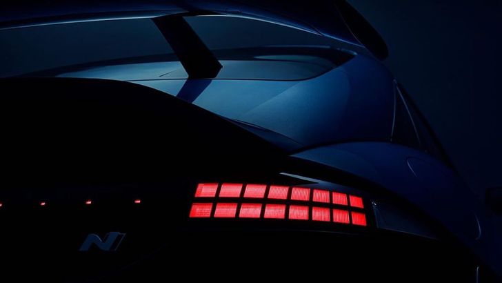 Тизер Hyundai Ioniq 6 N