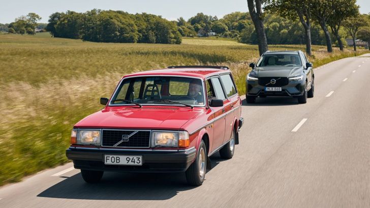 Volvo 240 и Volvo XC60