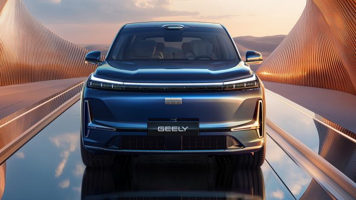 Geely представила новый флагманский кроссовер