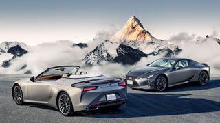 Кабриолет и купе Lexus LC Pinnacle