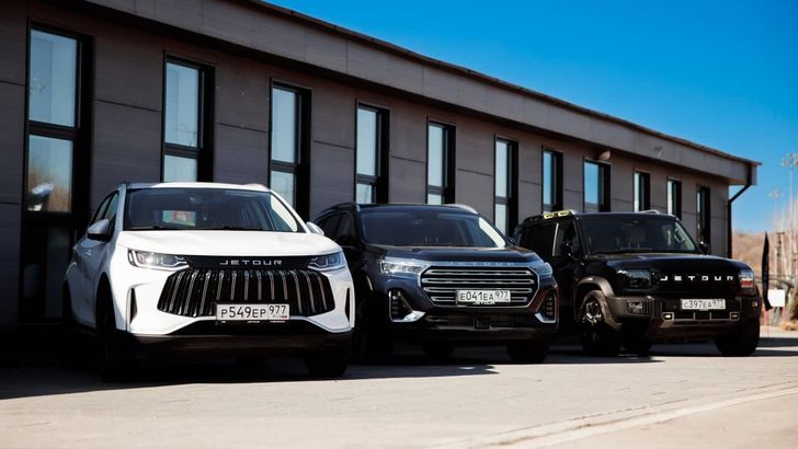 Кроссоверы Jetour в России