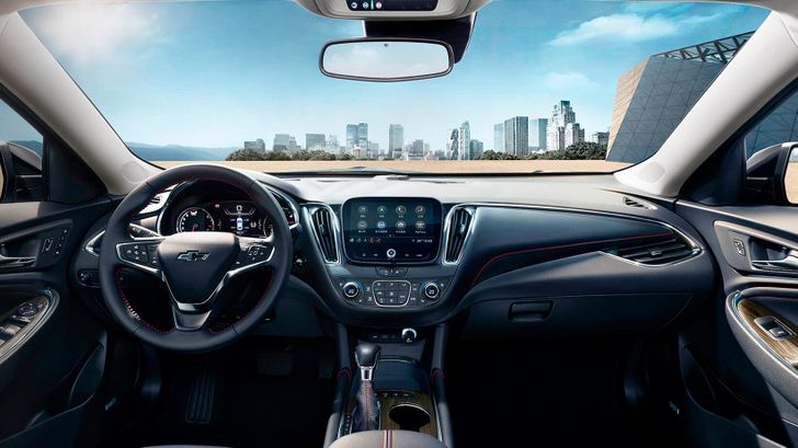 Интерьер Chevrolet Malibu XL
