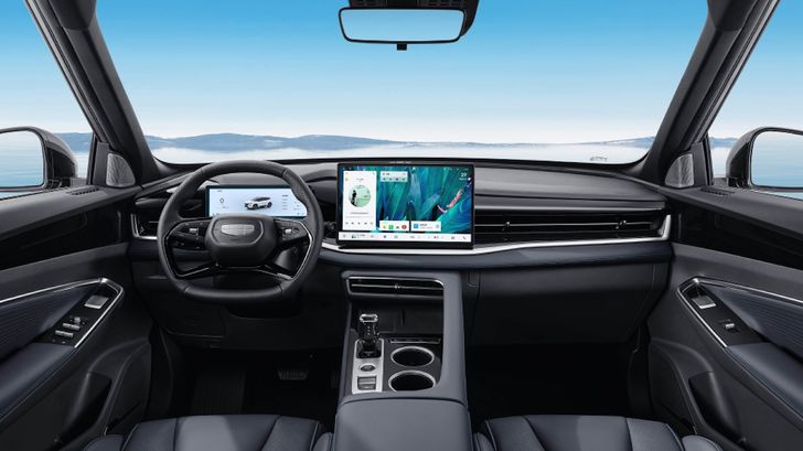 Интерьер Geely Cityray